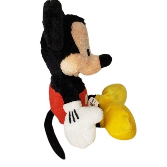 Disney NWT Mickey Mouse Bean Bag Plush Toy 10"  Walt Disney World gift with tag - Picture 6 of 7